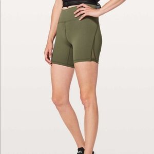 Lululemon Train Times Short In Sage Size 4